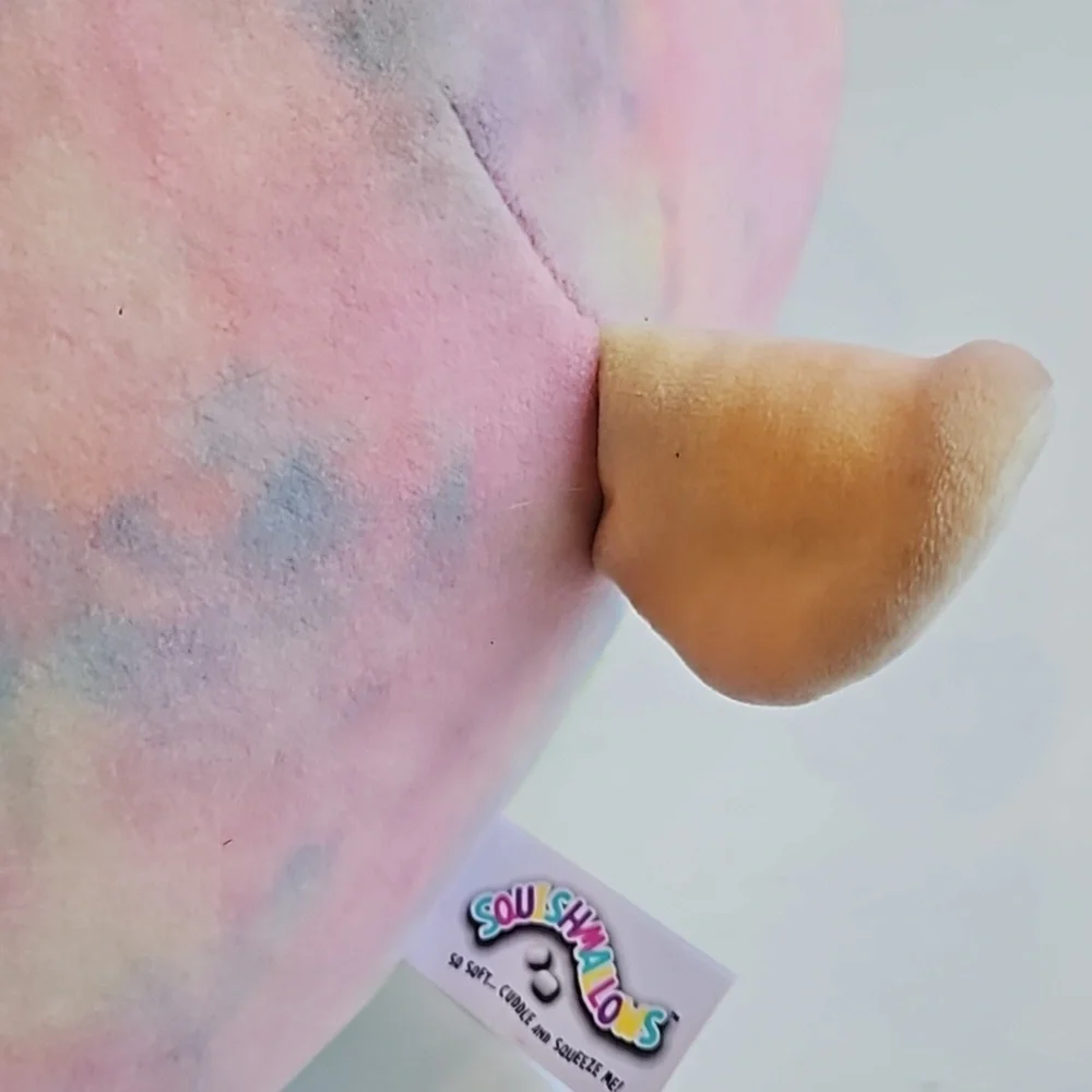 Squishmallow Pastel Tie Dye Stuffed Animal